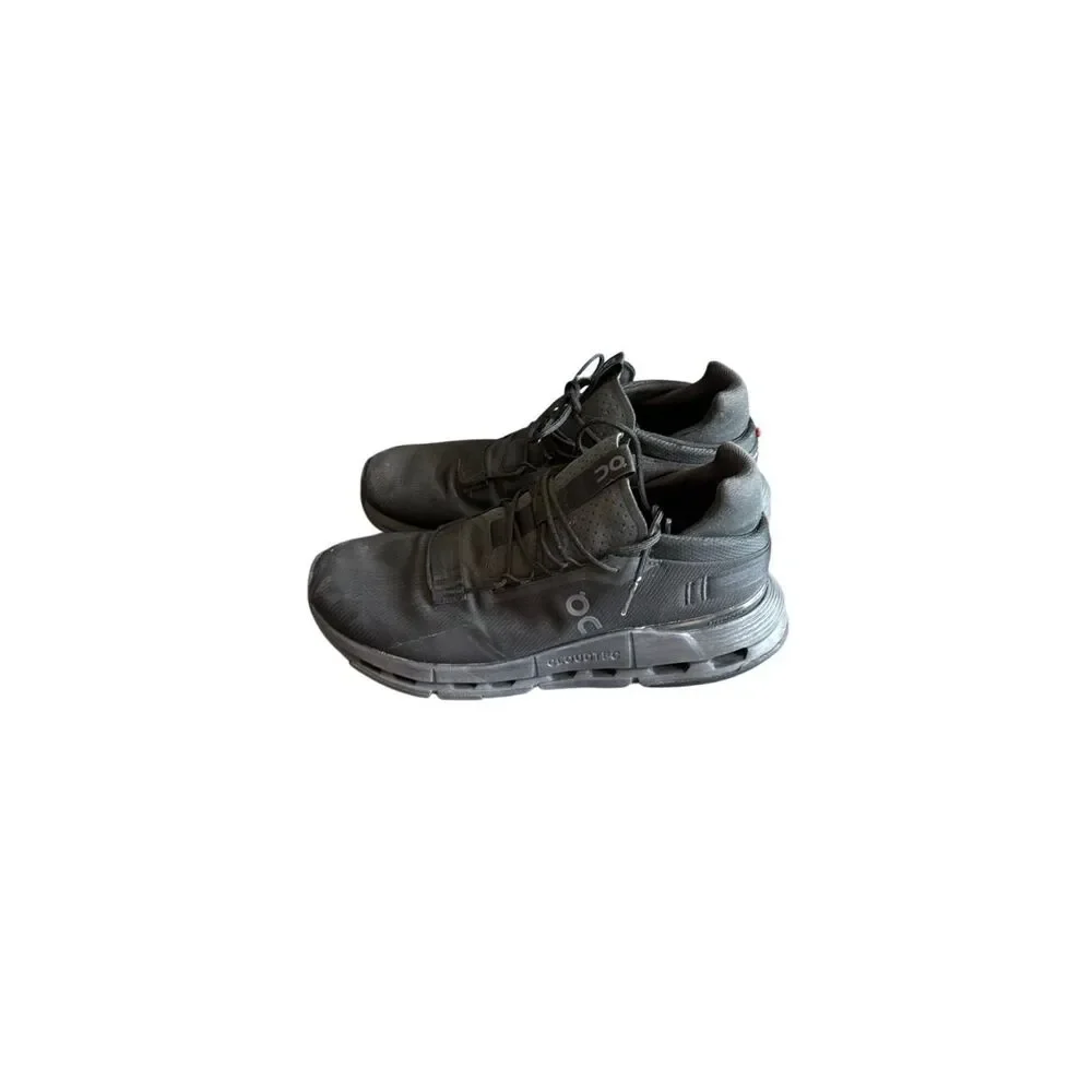 On Running Mens Black Cloudtec Cloudnova 2 All-day Active Sneakers Size 11